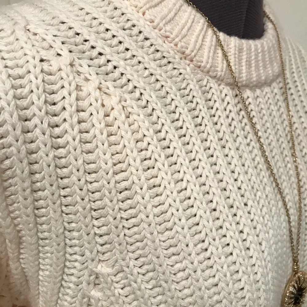 NWT J. Crew Heritage Fisherman Sweater